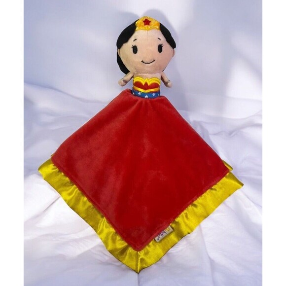 Hallmark Other - Wonder Woman Baby Security Blanket Plush DC Comics Lovey By Hallmark Itty Bittys